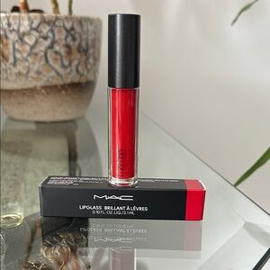 MAC Lipglass in Ruby Woo